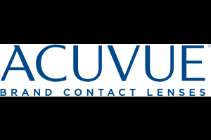 Logo de ACUVUE, brand contact lenses